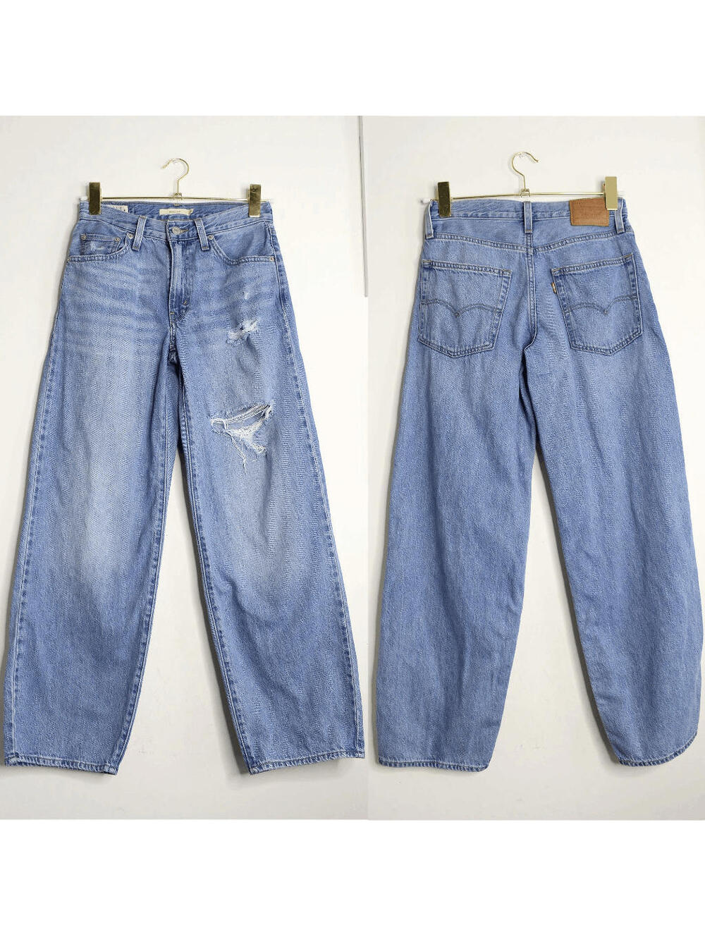 Levi's Baggy Dad Medium Wash Blue Jeans - 24